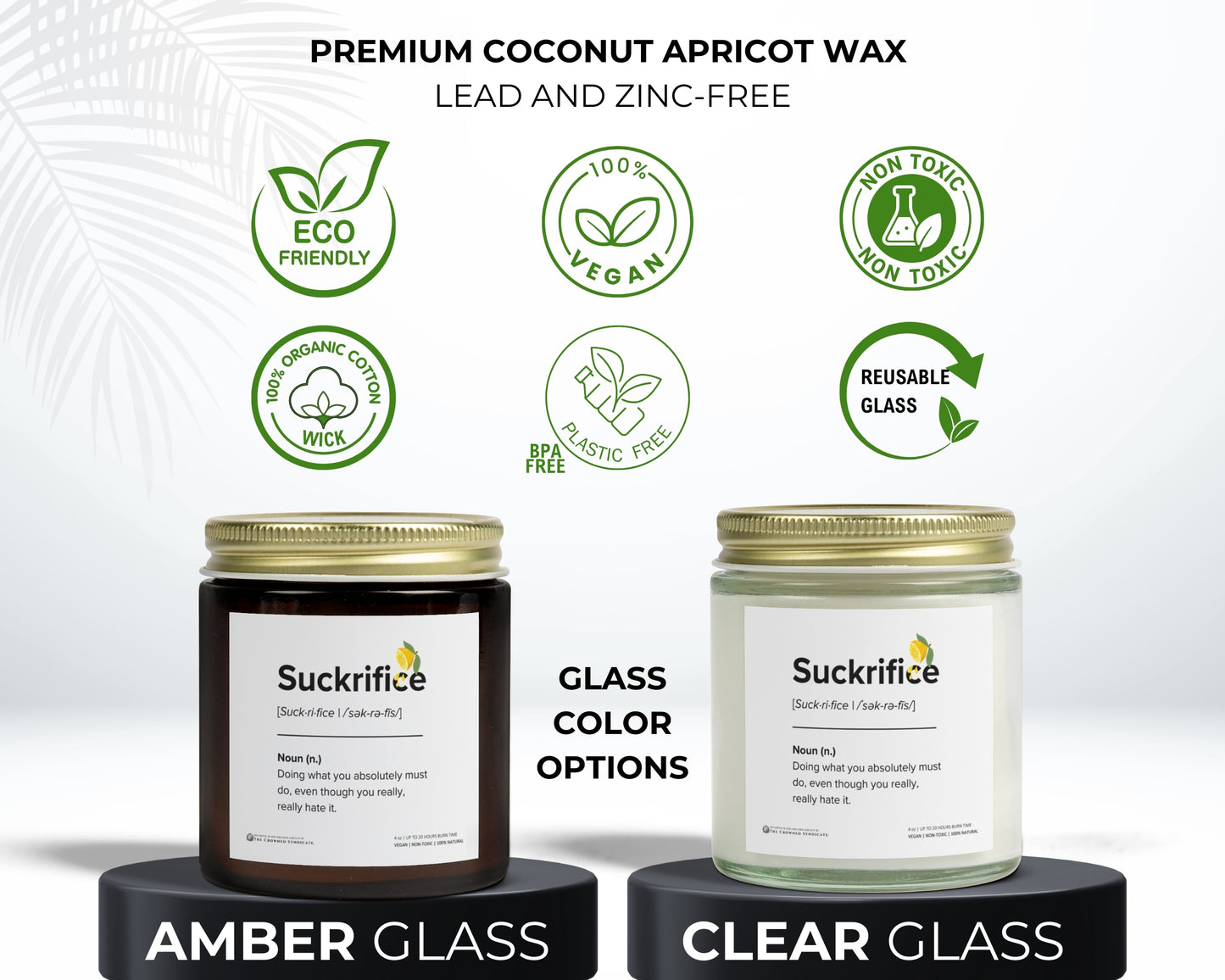 Suckrifice Candle – Because Adulting Sucks