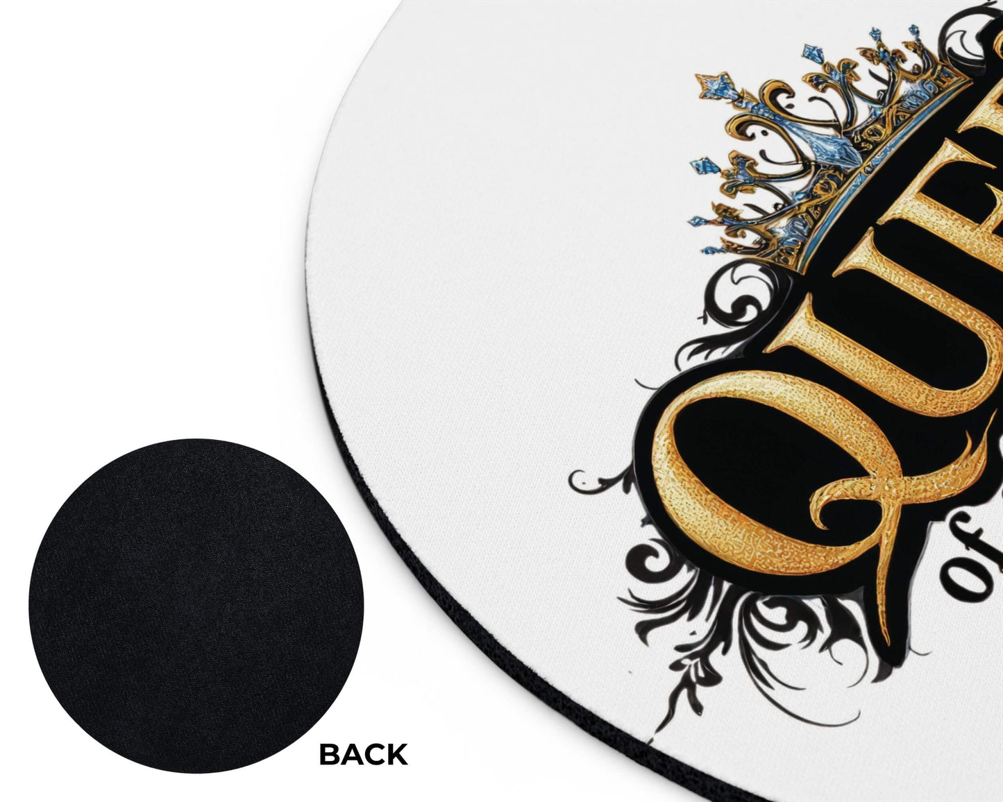 Queen of Effing Everything Mouse Pad – 4 Royal Styles