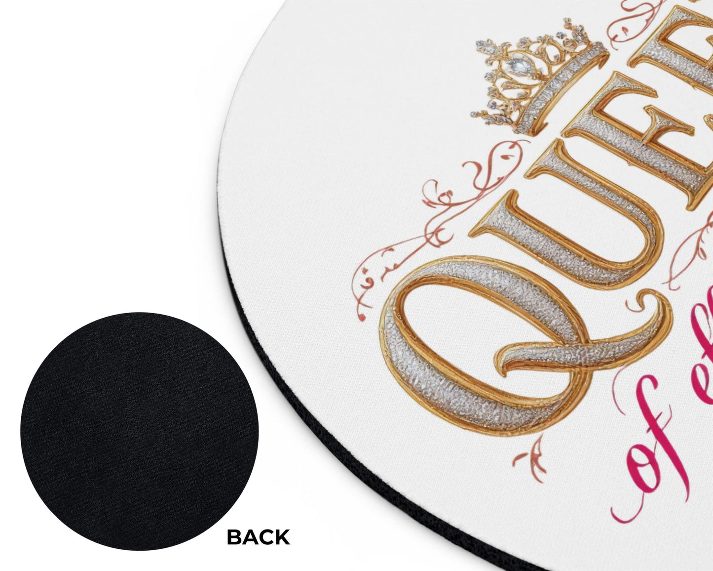 Queen of Effing Everything Mouse Pad – 4 Royal Styles