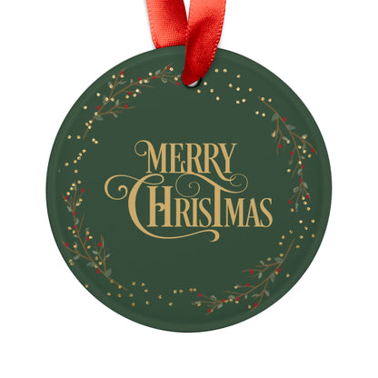 AAcrylic Ornament, Snarky Retro Christmas Decoration, Out Of Wine, Holiday Tree Decor, Funny Ornament Gift, Cute Stocking Stuffer